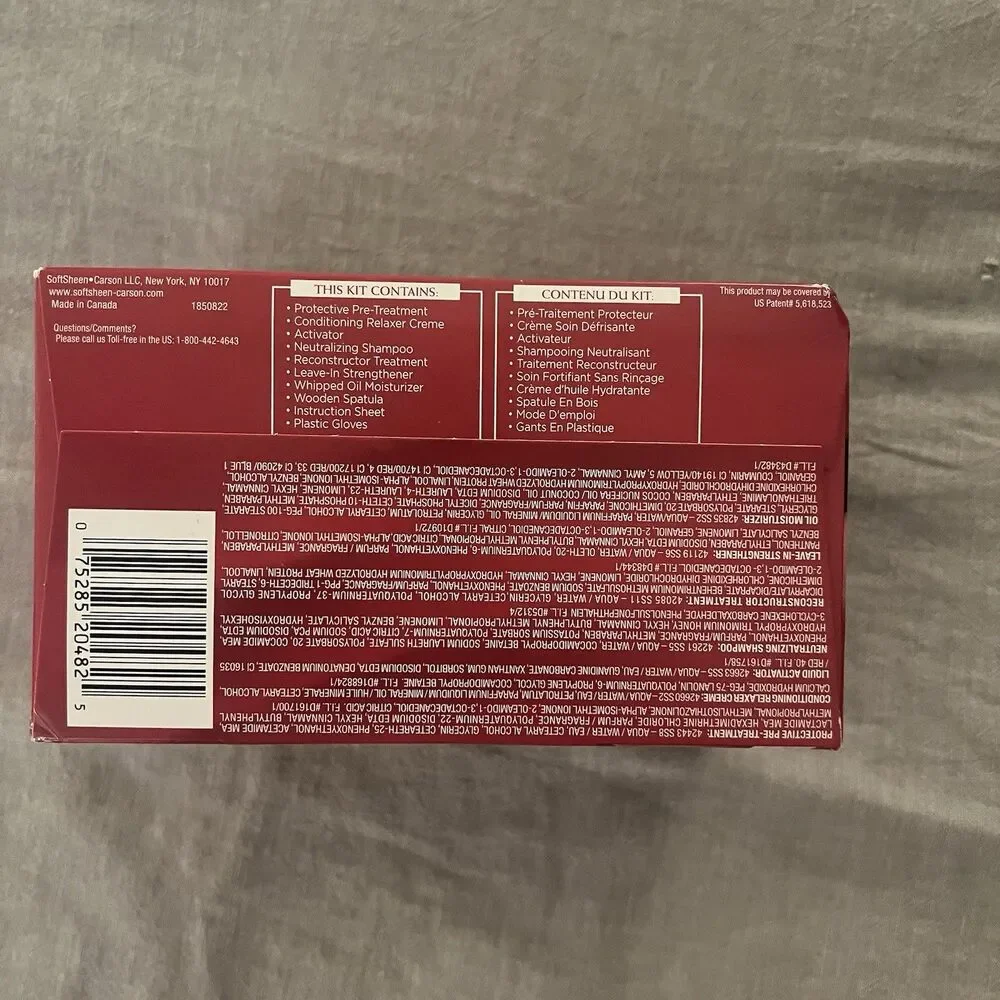 SoftSheen Carson Optimum Salon Defy Breakage No-Lye Relaxer Regular Hair Kit